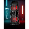 Колонка портативная DEFENDER G78, 2.0, 70 Вт, Bluetooth, FM-тюнер, microSD, чёрная, 65178, 513677