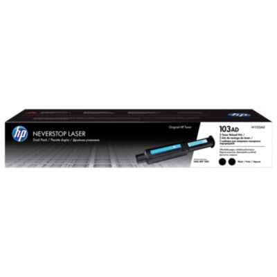 Заправочный комплект HP (W1103AD) Neverstop Laser 1000a/1000w/1200a/1200w,КОМПЛЕКТ 2 шт., оригинальный, 363249