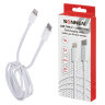 Кабель USB Type-C-Lightning с поддержкой быстрой зарядки, белый, 1 м, SONNEN, медный, 513612, 513612