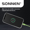 Кабель для зарядки 3 в 1 USB 2.0-Micro USB/Type-C/Lightning, 1 м, SONNEN, медь, 513562, 513562