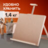 Мольберт настольный из липы, регулируемый верхний держатель, 68х45х38 см, BRAUBERG ART DEBUT, 192340, 192340