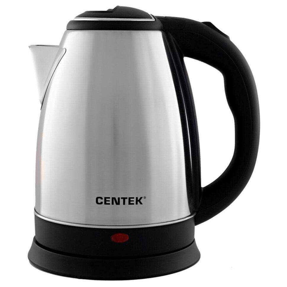 Чайник CENTEK CT-1068, 2 л, 2000 Вт, закрытый нагревательный элемент, сталь, 457624