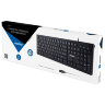 Клавиатура проводная SMARTBUY SLIM 206, USB, 104 клавиши, черная, SBK-206US-K, 514309