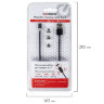 Кабель магнитный для зарядки 3 в 1 USB 2.0-Micro USB/Type-C/Ligtning, 1 м, SONNEN, черный, 513561, 513561