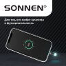 Кабель магнитный для зарядки 3 в 1 USB 2.0-Micro USB/Type-C/Ligtning, 1 м, SONNEN, черный, 513561, 513561