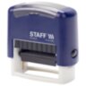 Штамп самонаборный 4-строчный STAFF, оттиск 48х18 мм, "Printer 8052", КАССЫ В КОМПЛЕКТЕ, 237424, 237424