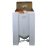 Сушилка для рук KSITEX М-2020W JET, 1300 Вт, пластик, белая, 608341