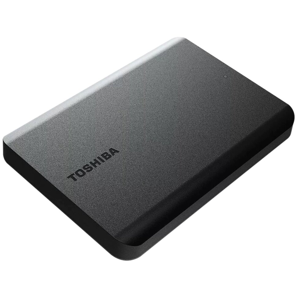 Внешний жесткий диск TOSHIBA Canvio Basics 1 TB, 2,5", USB 3.2, черный, HDTB510EK3AA, 513589