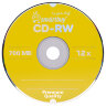 Диски CD-RW SMARTBUY, 700 Мб, 4-12x, Cake Box (упаковка на шпиле), КОМПЛЕКТ 10 шт., SBCD-RW10, 513981