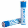 Батарейки алкалиновые "мизинчиковые" КОМПЛЕКТ 4 шт., CROMEX (КРОМЕКС) Alkaline, AAA (LR03, 24А), блистер, 457131, 457131