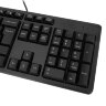 Набор проводной A4TECH KK-3330, USB, клавиатура 104 клавиши, мышь 2 кнопки + 1 кнопка-колесо, черная, 1530249, 513929