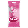 Бритвы одноразовые КОМПЛЕКТ 5 шт., GILLETTE (Жиллет) BLUE 2, для женщин, 602765