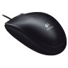 Мышь проводная LOGITECH B100, USB, 2 кнопки + 1 колесо-кнопка, оптическая, черная, 511461