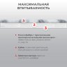 Насадки МОП для швабры липучка, КОМПЛЕКТ 2 шт., плотная микрофибра, 38х12,5 см, LAIMA, 609148, 609148