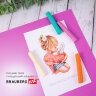 Пастель сухая художественная BRAUBERG ART DEBUT, 18 цветов, круглое сечение, 181460, 181460