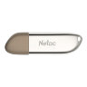 Флеш-диск 16 GB NETAC U352, USB 2.0, металлический корпус, серебристый, NT03U352N-016G-20PN, 513695