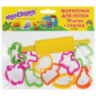 Формочки для лепки 10 штук и скалка ЮНЛАНДИЯ, европодвес, 229621, 229621