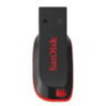 Флеш-диск 16 GB, SANDISK Cruzer Blade, USB 2.0, черный, SDCZ50-016G-B35, 511579