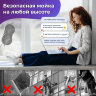 Робот-мойщик окон SONNEN Tech RWC-124 DUAL SPRAY, датчик от падения, 26 салфеток, приложение, 456237, 456237