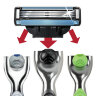Сменные кассеты для бритья 4 шт., GILLETTE (Жиллет) "Mach3", для мужчин, 602833