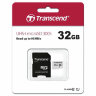 Карта памяти microSDHC 32 GB TRANSCEND UHS-I U3, 95 Мб/сек (class 10), адаптер, TS32GUSD300S-A, 513204