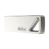 Флеш-диск 8GB NETAC U326, USB 2.0, серебристый, NT03U326N-008G-20PN, 513709