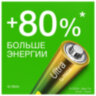 Батарейки КОМПЛЕКТ 2 шт., GP Ultra G-Tech, AA (LR6,15А), алкалиновые, пальчиковые, 15AUA21-2CRSBC2, 457745