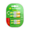 Батарейки аккумуляторные GP ReEnergy Ni-Mh НАБОР 8 шт. (ПРОМО 4+4), AA+ААА (HR6+HR03), 2000 mAh + 750 mAh, 210AAHC/75AAAHC, 458462