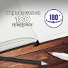 Скетчбук, белая бумага 140 г/м2 210х297 мм, 80 л., КОЖЗАМ, резинка, BRAUBERG ART CLASSIC, черный, 113184, 113184