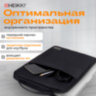 Чехол для ноутбука HEIKKI OPTION MAX 15,6'' (ХЕЙКИ), с ручкой и карманом, черный, 39х27х3 см, 272602, 272602