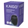 Колонка портативная KAIGO (КАЙГО) BT10T, 10 Вт, Bluetooth, USB, Micro SD, AUX, RGB, TWS, IPX7, черная, 514224, 514224