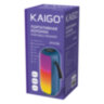 Колонка портативная KAIGO (КАЙГО) BTW185, 20 Вт, Bluetooth, USB, Micro SD, AUX, RGB, TWS, FM, синяя, 514221, 514221