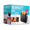 Тостер SCARLETT SC-TM11020, 700 Вт, 2 тоста, 7 режимов, механическое управление, пластик, черный, 457217