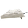 Клавиатура проводная USB, 102+98 клавиш, LED-подсветка, SONNEN K620, слоновая кость / серая, 513950, 513950