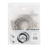 Кабель (патч-корд) UTP 5Е категория, RJ-45, 10 м, CABLEXPERT, для подключения по локальной сети LAN, PP12-10M, 512674