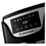 Аэрогриль BRAYER BR2037, 1500 Вт, 5 л, 7 программ, таймер, сенсорное управление, нержавеющая сталь, 458490