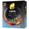 Чай CURTIS "Elegant Earl Grey" черный с бергамотом и цедрой цитрусовых, 100 пакетиков в конвертах по 1,7 г, 101015, 622219