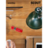 Флеш-диск 32 GB SMARTBUY Scout USB 2.0, красный, SB032GB2SCR, 513768