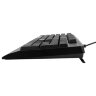 Клавиатура проводная USB, 104 клавиши, LED-подсветка, SONNEN K305, черная, 513948, 513948