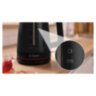 Чайник BOSCH TWK3M123, 1,7 л, 2400 Вт, закрытый нагревательный элемент, пластик, черный, 458591