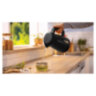 Чайник BOSCH TWK3M123, 1,7 л, 2400 Вт, закрытый нагревательный элемент, пластик, черный, 458591