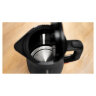 Чайник BOSCH TWK3M123, 1,7 л, 2400 Вт, закрытый нагревательный элемент, пластик, черный, 458591