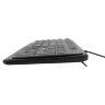 Клавиатура проводная USB, 104 плоские клавиши, LED-подсветка, SONNEN K308, черная, 513947, 513947