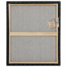 Холст на подрамнике черный BRAUBERG ART CLASSIC, 50х60см, 380 г/м, хлопок, мелкое зерно, 191652, 191652