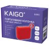 Колонка портативная KAIGO (КАЙГО) BS100, 5 Вт, Bluetooth, USB, Micro SD, TWS, FM, красная, 514220, 514220