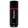 Флеш-диск 8 GB, SMARTBUY Crown, USB 2.0, черный, SB8GBCRW-K, 512175
