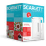 Чайник SCARLETT SC-EK21S31, 1,5 л, 2200 Вт, закрытый нагревательный элемент, двойные стенки, белый, 457209