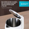 Чайник SCARLETT SC-EK21S31, 1,5 л, 2200 Вт, закрытый нагревательный элемент, двойные стенки, белый, 457209