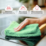 Салфетки из МИКРОФИБРЫ 30х30 см PASTEL COLOUR, big pack, КОМПЛЕКТ 10 штук, 180 г/м2, LAIMA HOME, 700608, 700608