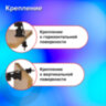 Настольная лампа / светильник SONNEN TL-007, подставка + струбцина, 40 Вт, Е27, БЕЛЫЙ, высота 60 см, 235539, 235539
